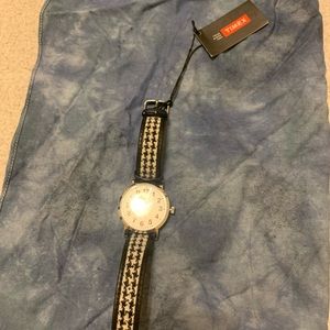 Timex Origins Houndstooth B/W Watch